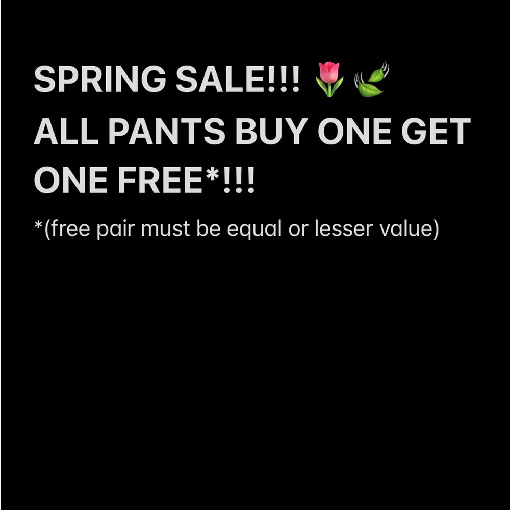 Spring sale